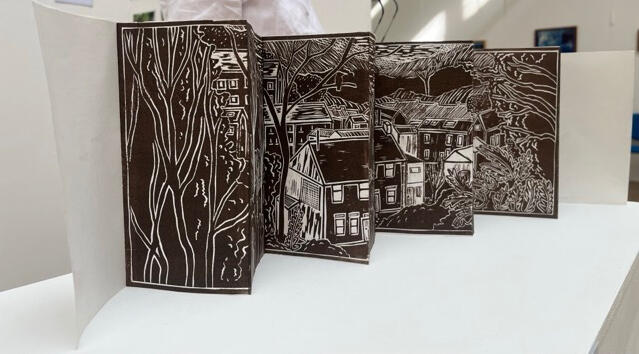 Artist’s Book - Corris Town
