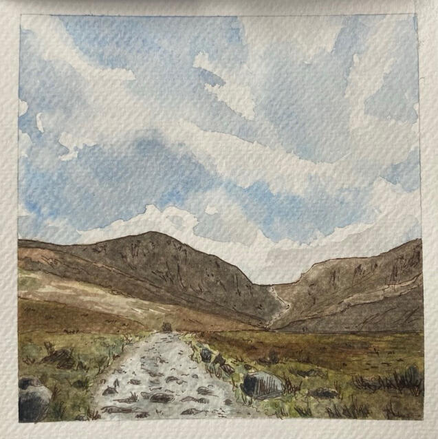 The Hares Gap, Mourne